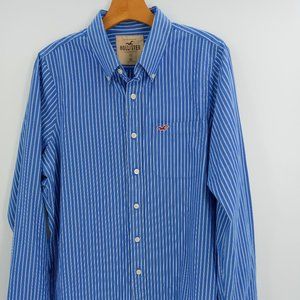 Hollister Casual Button Down Stripe Shirt